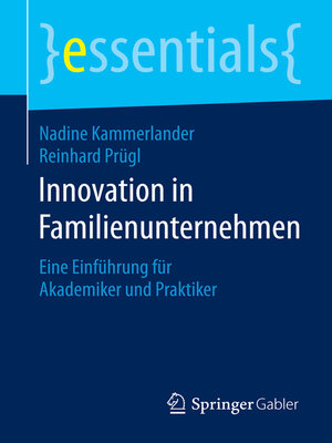 cover image of Innovation in Familienunternehmen